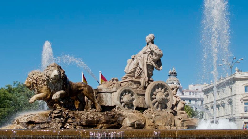 Las mejores cinco fuentes de Madrid dónde lanzar monedas